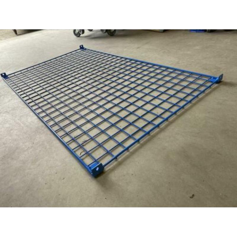 Gaas van metaal 50x50mm gaaswand staal 1250x900mm