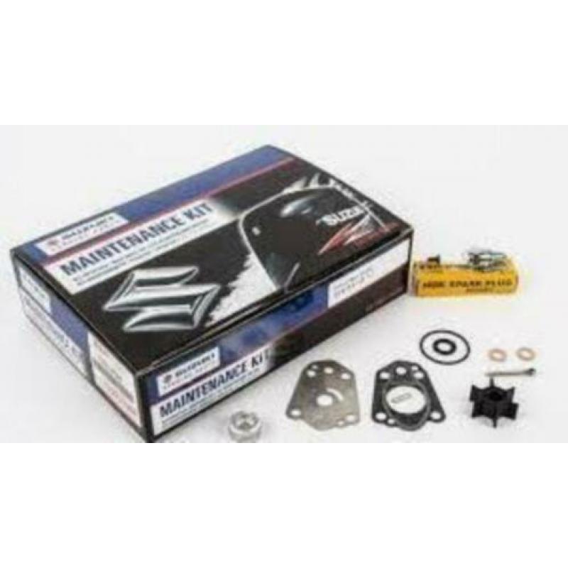 Servicekits/onderhoudssets voor Suzuki buitenboordmotoren.