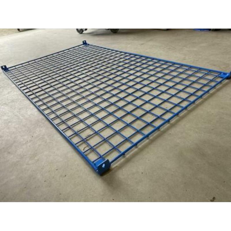 Gaas van metaal 50x50mm gaaswand staal 1250x900mm
