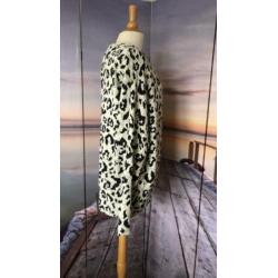 Panterprint vest Vero Moda maat xl