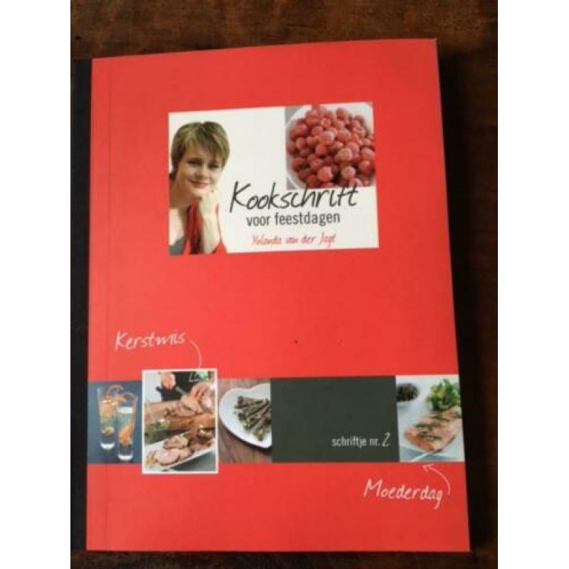 Kookschrift voor Feestdagen, Yolanda van der Jagt