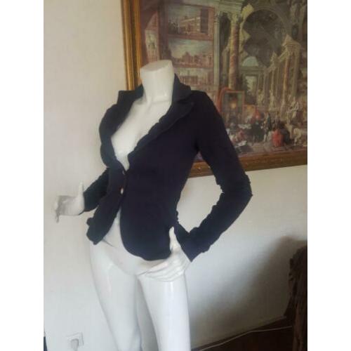 Fornarina blazer met roezels maat 34