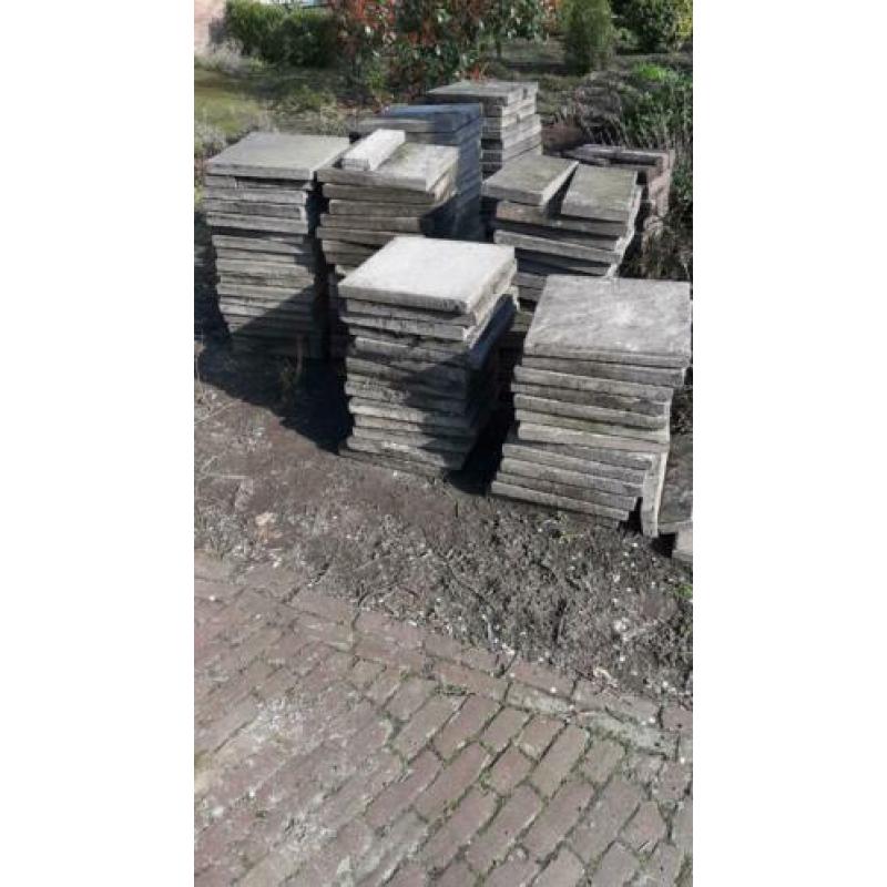 Gratis stoeptegels (40x40)