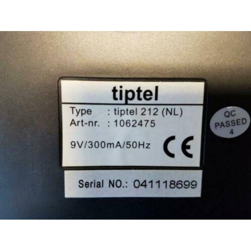 Telefoonbeantwoorder Tiptel 212 clip