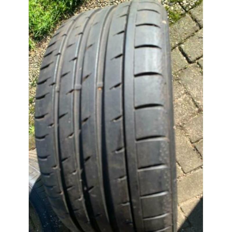 Porsche 997 banden N1 4 st 19 inch contiSportcontact 3