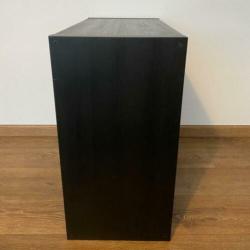 Zwarte kallax van Ikea, 176x176cm diepte 38cm