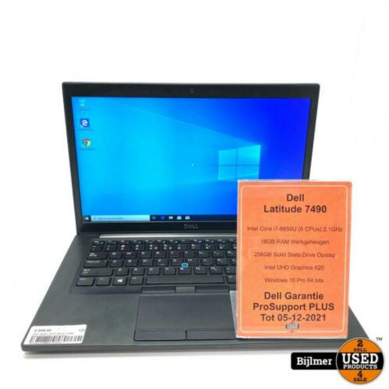 Dell Latitude 7490 i7 8th gen 16GB RAM 256GB SSD