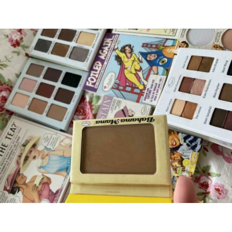 The balm Blush bronzer highlighter palette lipstick