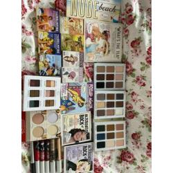 The balm Blush bronzer highlighter palette lipstick