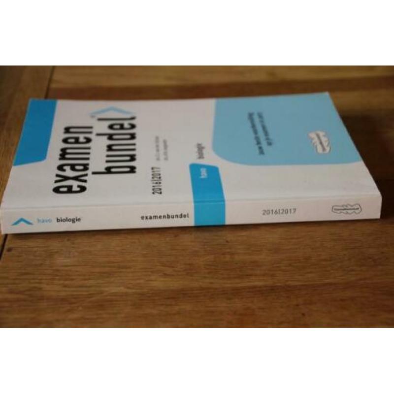 Examenbundel Havo Biologie 2016/2017.
