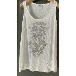 Saint Tropez witte top maat S