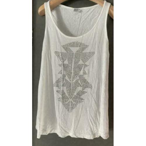 Saint Tropez witte top maat S