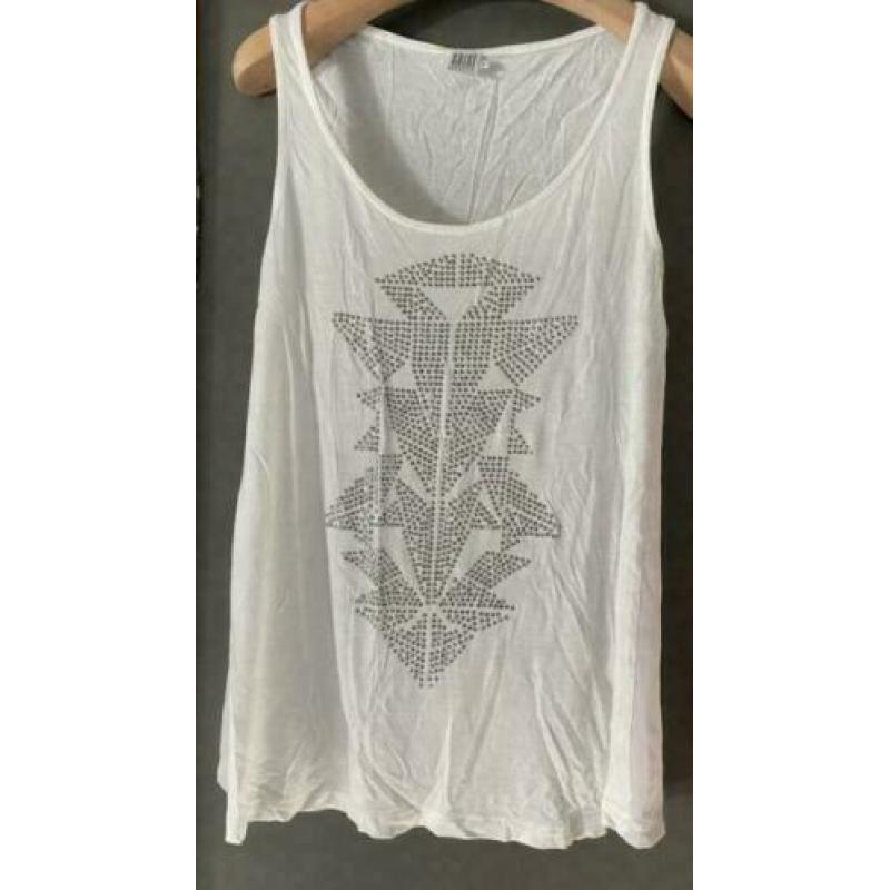 Saint Tropez witte top maat S