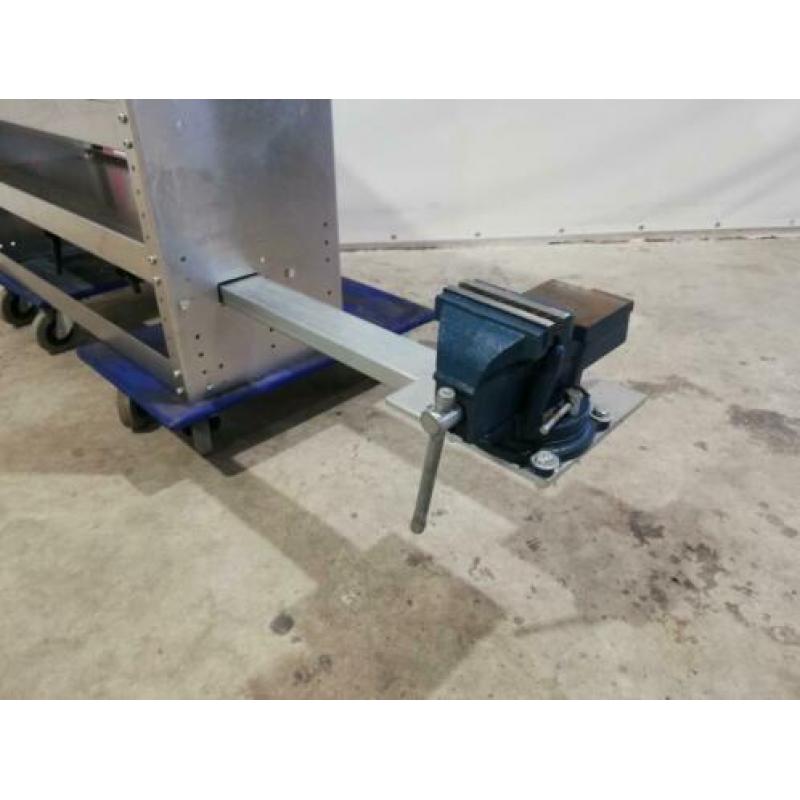 Finnerup set bedrijfswagen inrichting bus kasten aluminium