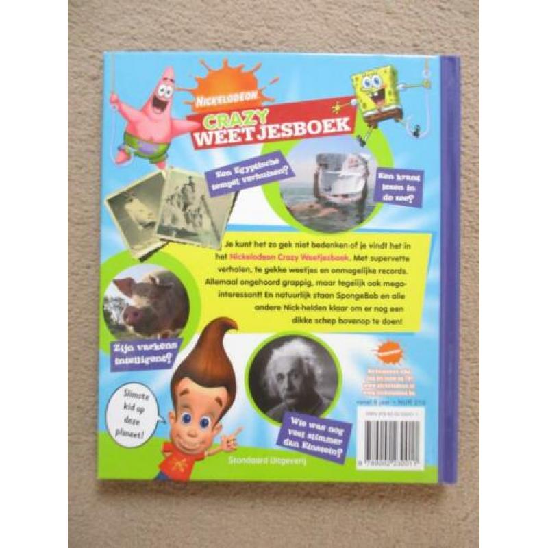 Crazy weetjesboek Nickelodeon Spongebob