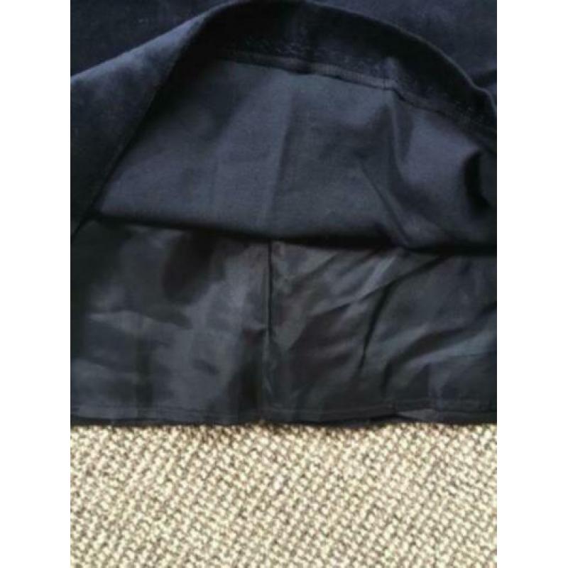 Blauwe rok van josephine & co mt 42 velours ZGAN