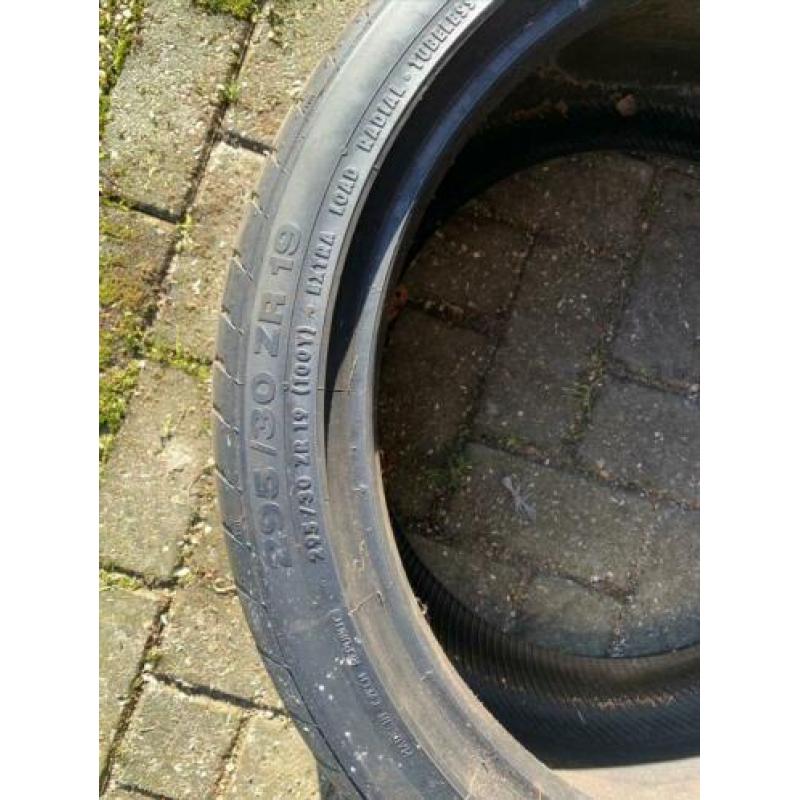 Porsche 997 banden N1 4 st 19 inch contiSportcontact 3