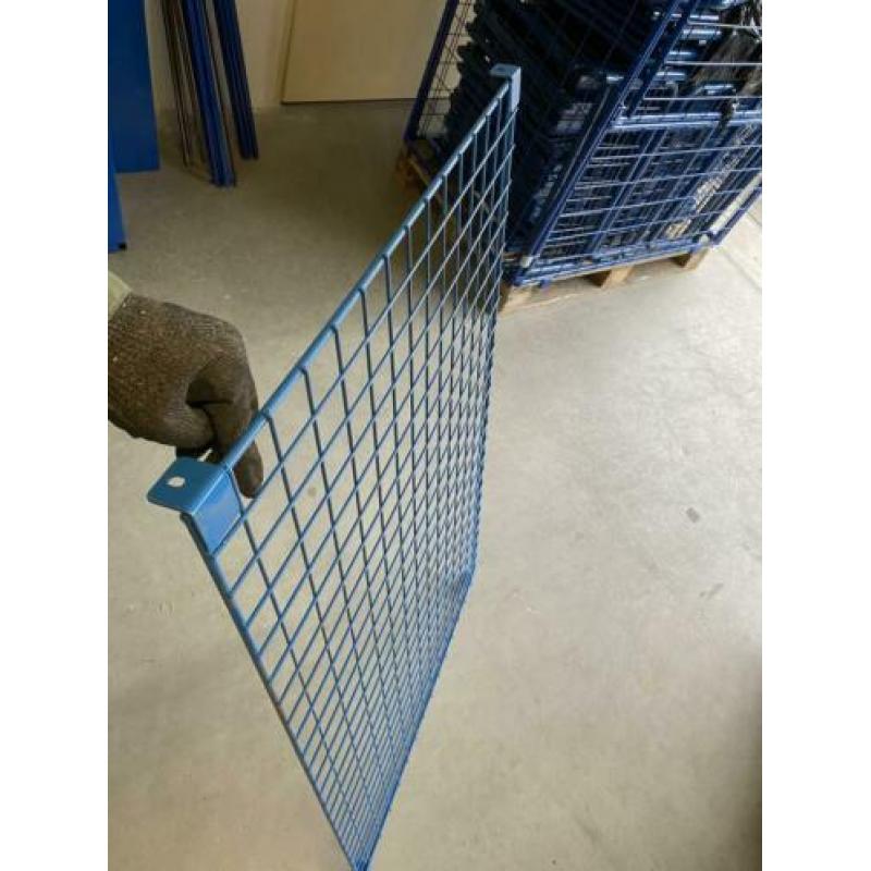 Gaas van metaal 50x50mm gaaswand staal 1250x900mm