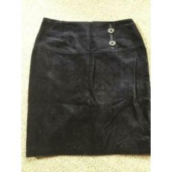 Blauwe rok van josephine & co mt 42 velours ZGAN