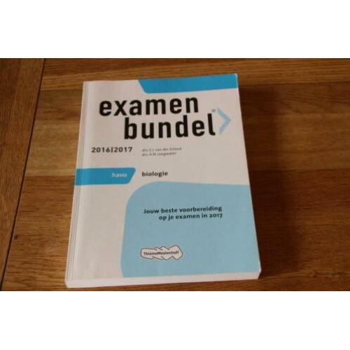 Examenbundel Havo Biologie 2016/2017.