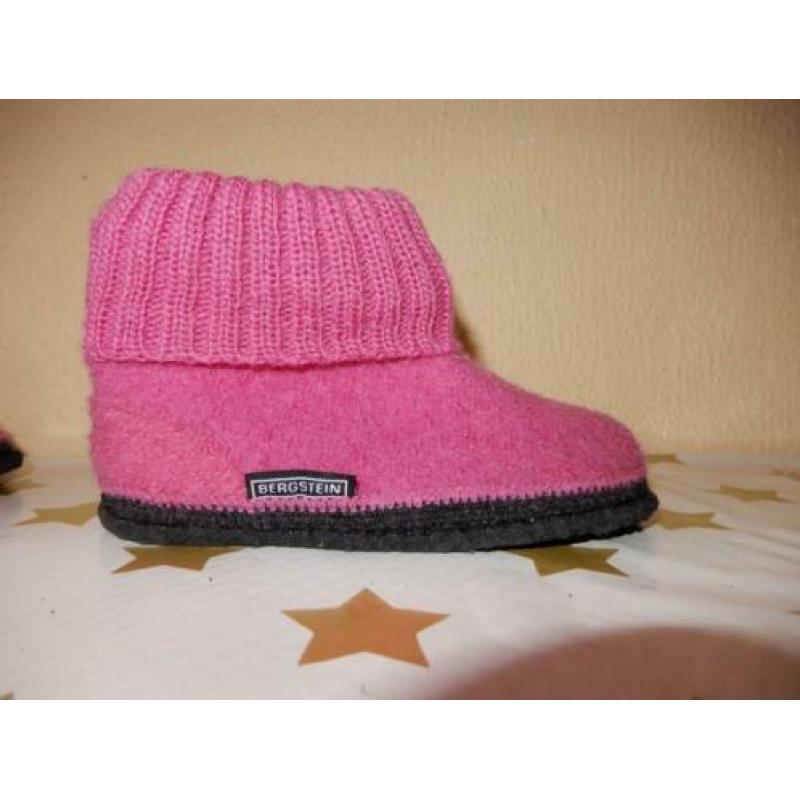 Roze Cozy sloffen / pantoffels van Bergstein ZGAN