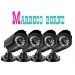 Camera bewaking DVR,Security cam 4 camera's,500GB 8-kanaals