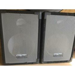 DJ Speaker Kasten CUBE 302 Speakon + Handgrepen + Roosters