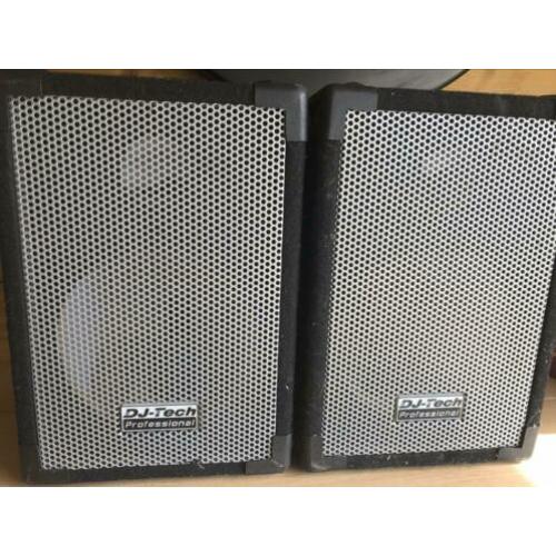 DJ Speaker Kasten CUBE 302 Speakon + Handgrepen + Roosters