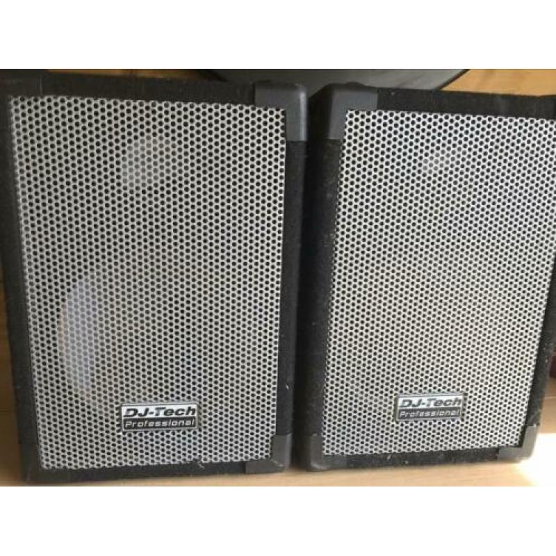 DJ Speaker Kasten CUBE 302 Speakon + Handgrepen + Roosters
