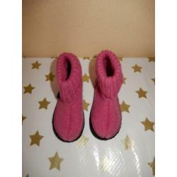 Roze Cozy sloffen / pantoffels van Bergstein ZGAN
