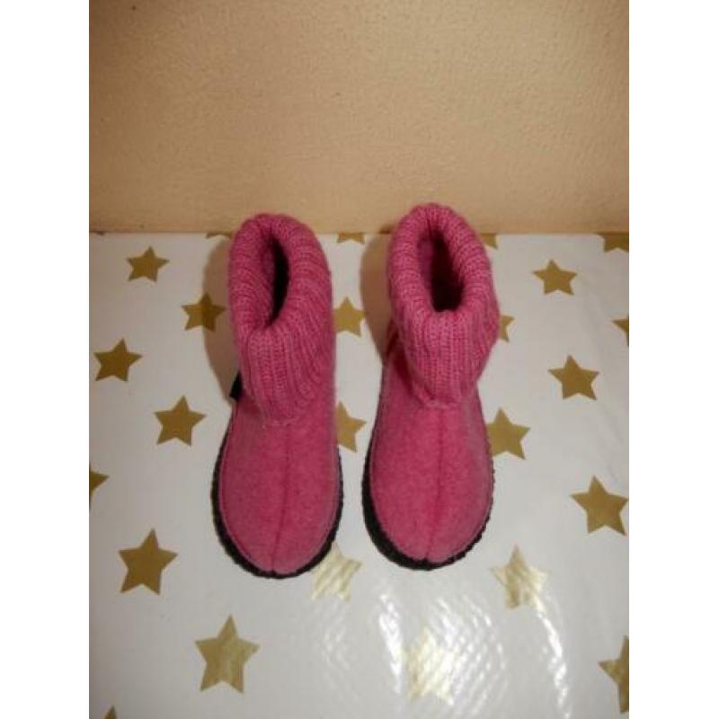 Roze Cozy sloffen / pantoffels van Bergstein ZGAN
