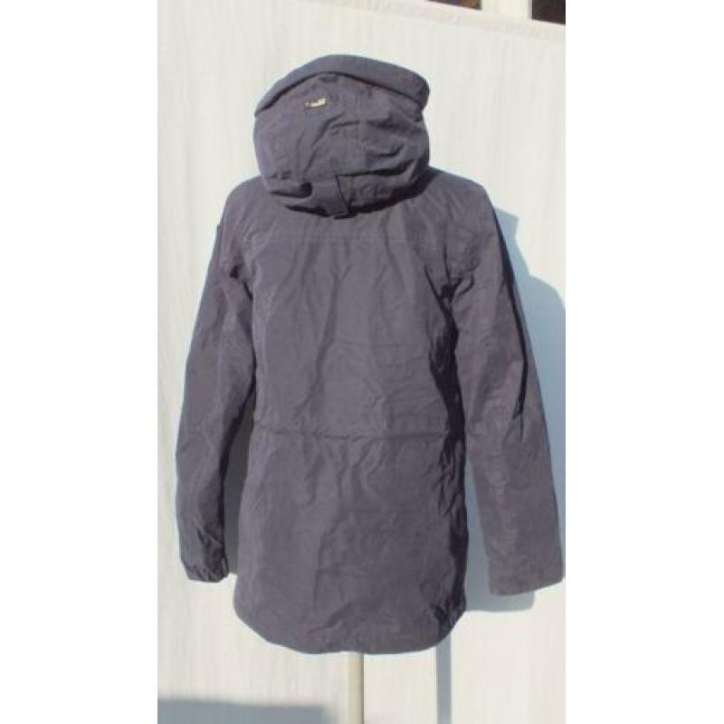 Donkerblauwe winterjas.Mt 36.Merk Icepeak