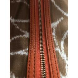 Nieuwe grote oranje clutch Marc By Marc Jacobs