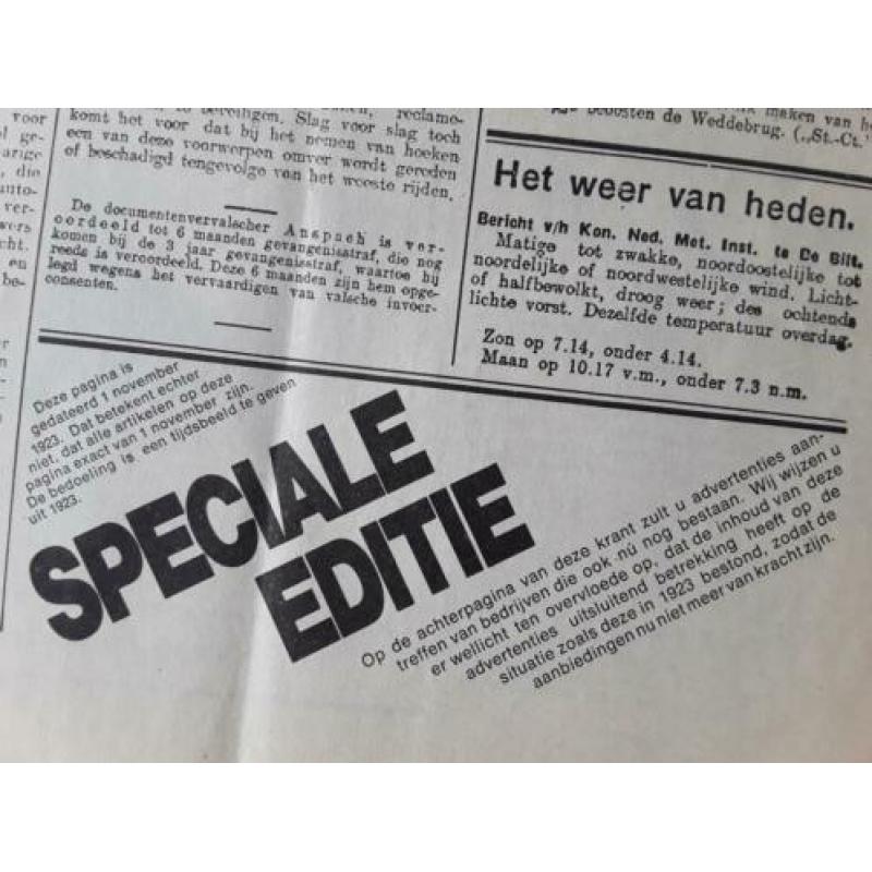 Nieuwe Rotterdamsche Courant / 50 jaar Blue Band (1923-1973)