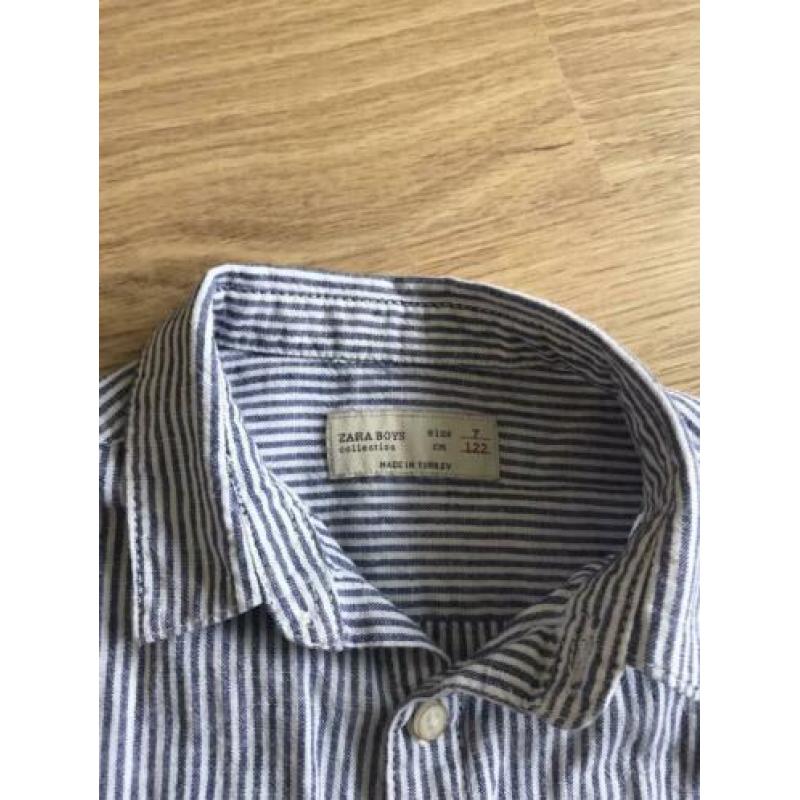 Zara linnen blouse maat 122