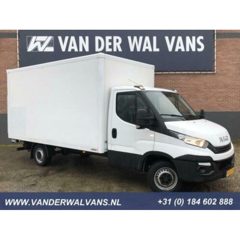 Iveco Daily 35S16 Bakwagen + Laadklep Euro6 160pk Airco, 3-z