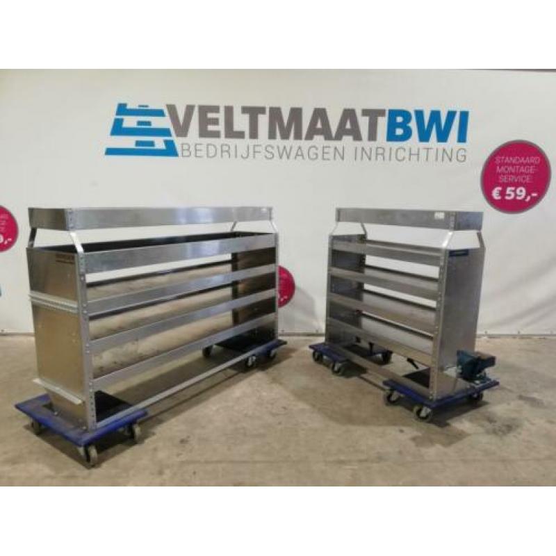 Finnerup set bedrijfswagen inrichting bus kasten aluminium