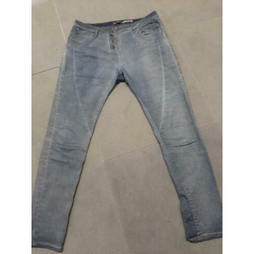 Please jeans , grijs/blauw medium/38 valt als 40