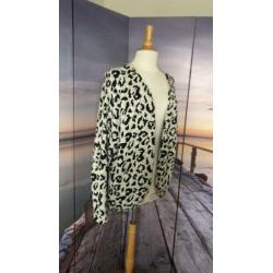 Panterprint vest Vero Moda maat xl