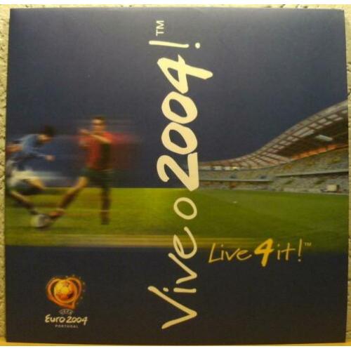 Portugal 2004 postzegels motief VOETBAL