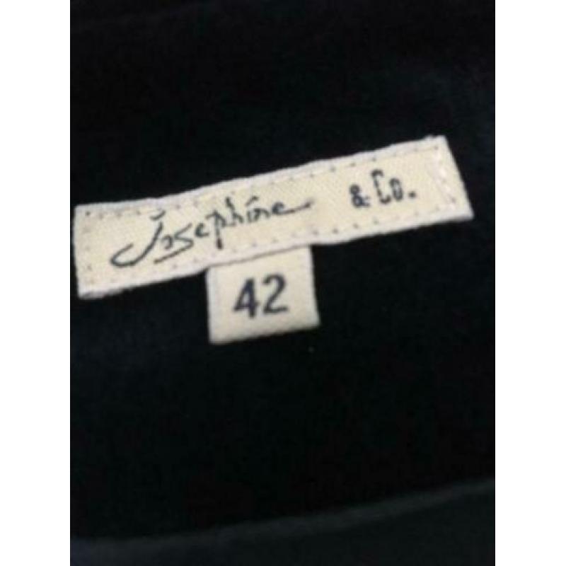 Blauwe rok van josephine & co mt 42 velours ZGAN