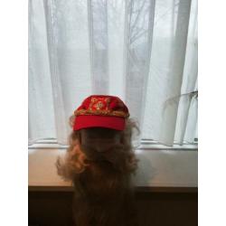 Prachtig Sinterklaaspak zwaar vloursstof is eigen ontwerp,