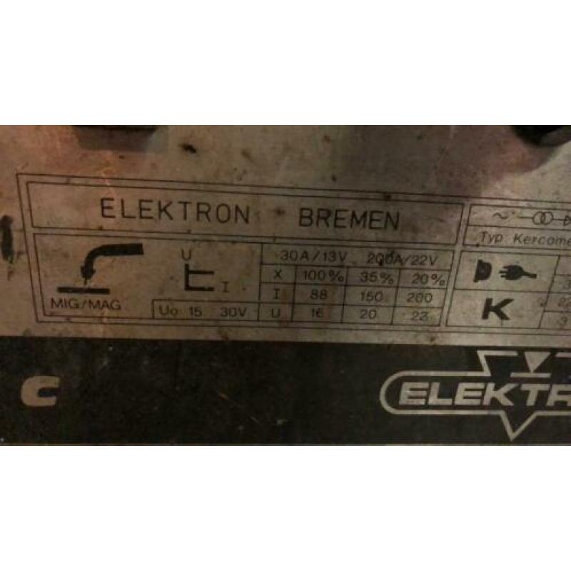 Lasapparaat 380v Elektron Kercomet C