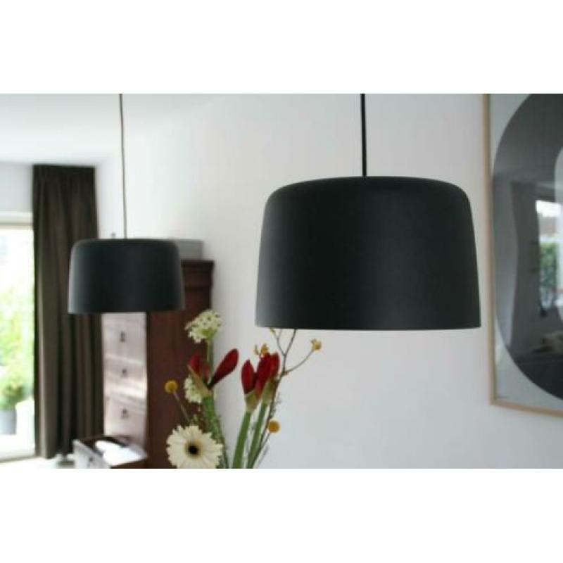 Nordlux hanglampen set van twee zwart