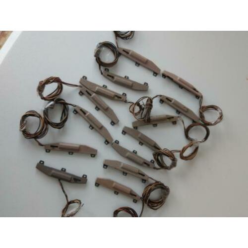 Fleischmann plcolo wissel opleggers 14 stuks werken prima