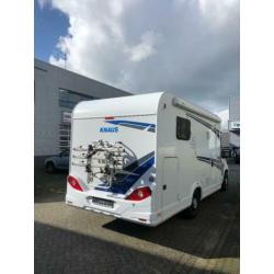 ACTIE!! Knaus Live Wave 650 MX 2018 Queens-bed Hefb. en Airc