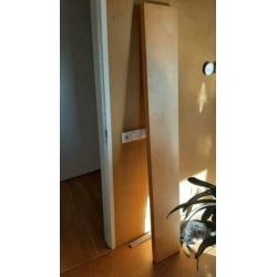 Ikea Boekenplank, model Lack, maple kleur, 190x26x5 cm