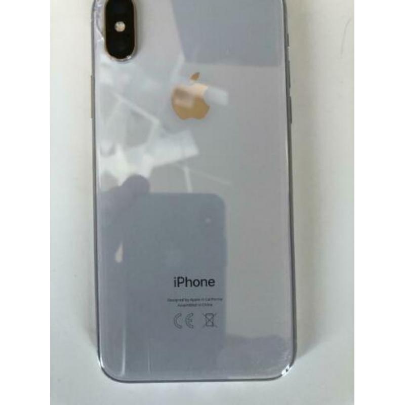 iPhone X 64 gb zilver simlock-vrij