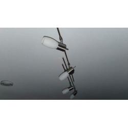 RVS 4 spots plafondlamp 4x E14