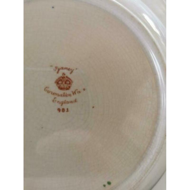 sydney coronation ware england 981